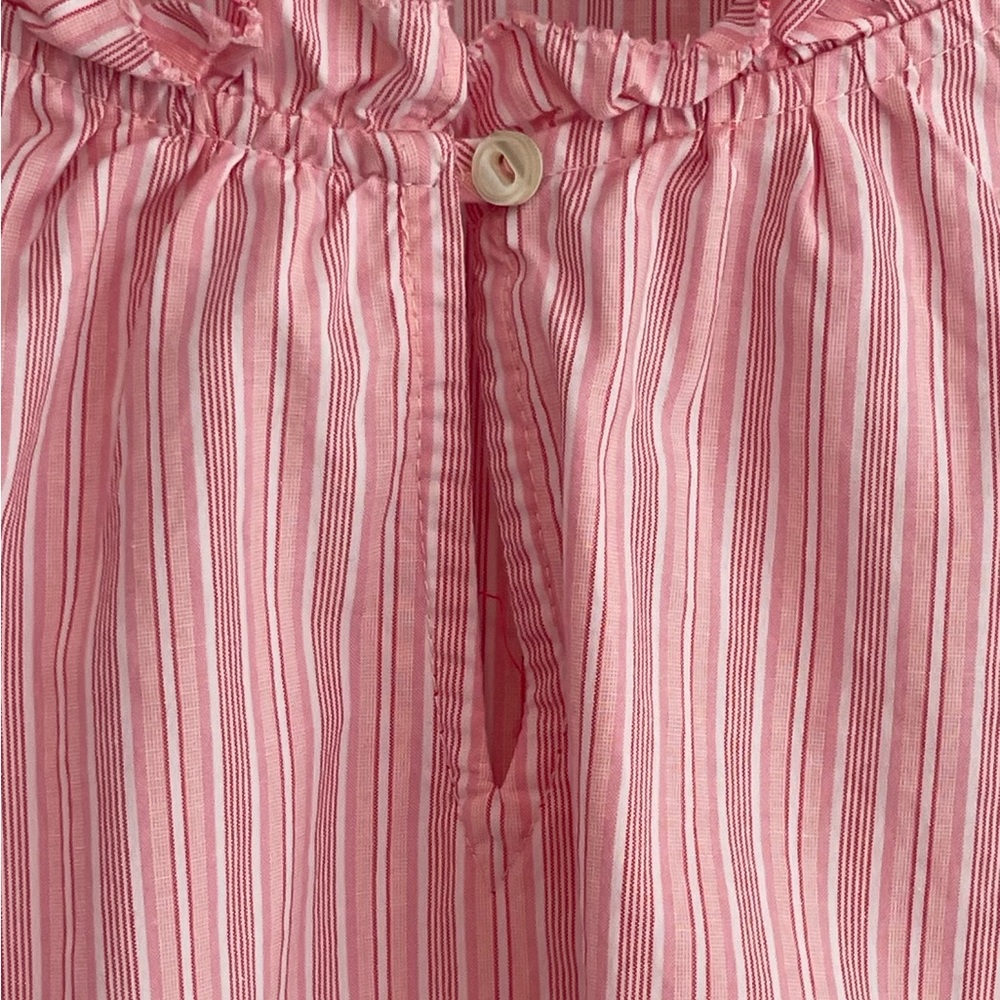 Pink Ruffled Women's Top - Picture 4 of 6